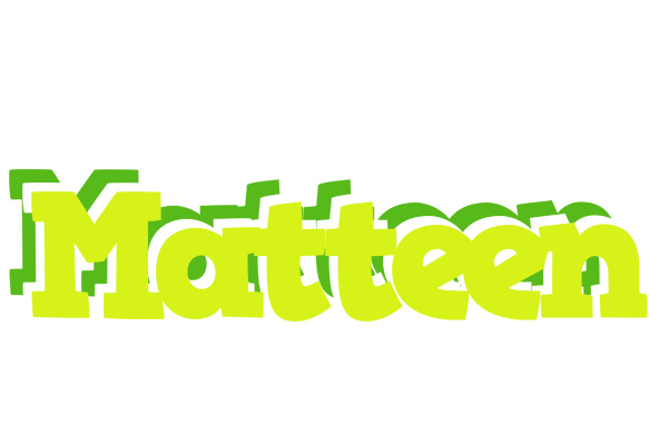 Matteen citrus logo