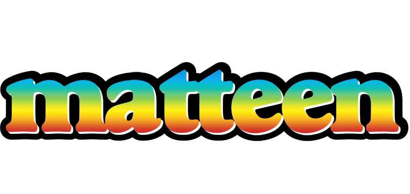 Matteen color logo
