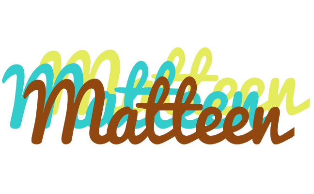 Matteen cupcake logo