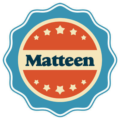 Matteen labels logo