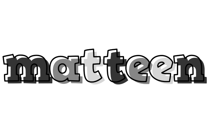 Matteen night logo