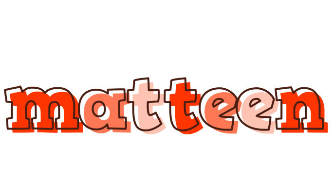 Matteen paint logo