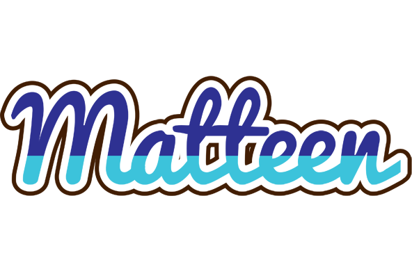 Matteen raining logo
