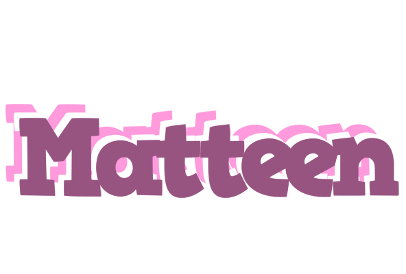 Matteen relaxing logo