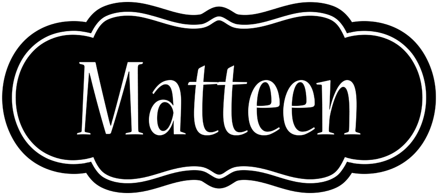 Matteen welcome logo