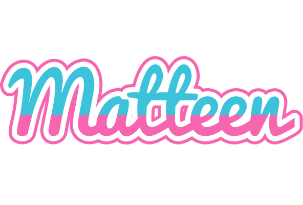 Matteen woman logo