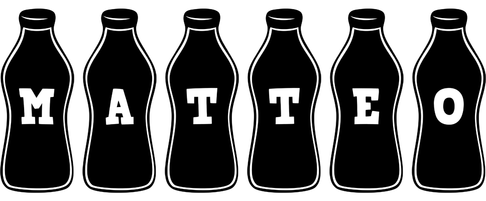Matteo bottle logo