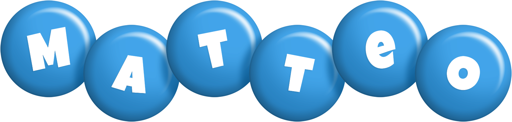 Matteo candy-blue logo