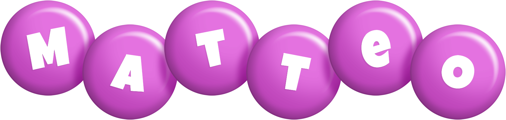 Matteo candy-purple logo