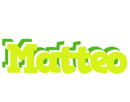 Matteo citrus logo