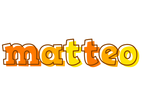 Matteo desert logo