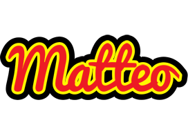 Matteo fireman logo