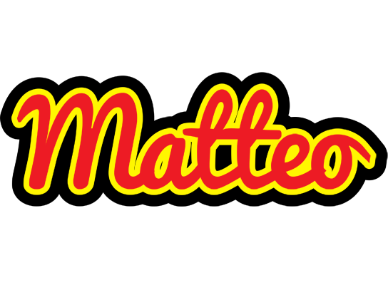 Matteo fireman logo