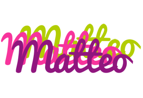 Matteo flowers logo