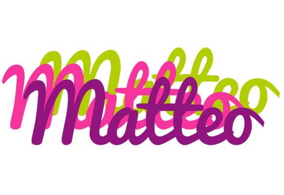 Matteo flowers logo