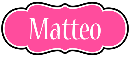 Matteo invitation logo