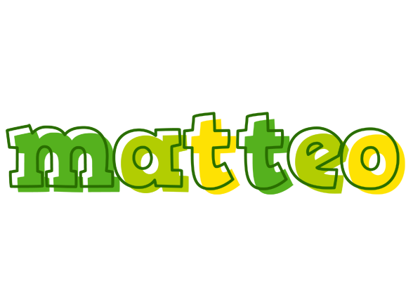 Matteo juice logo