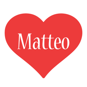 Matteo love logo