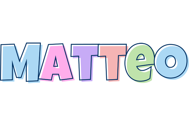 Matteo pastel logo