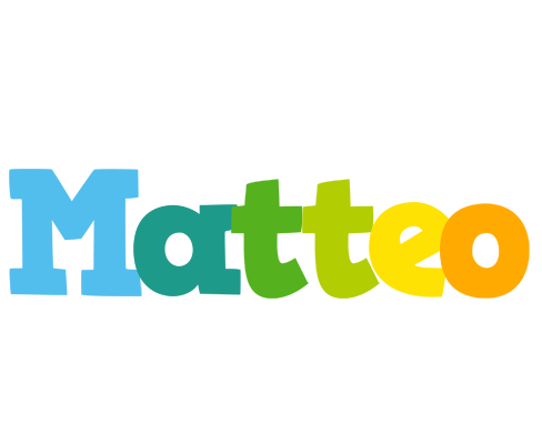 Matteo rainbows logo