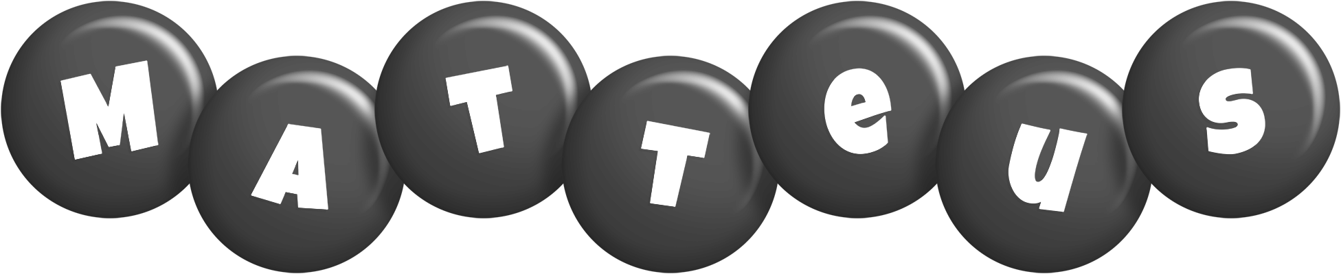 Matteus candy-black logo