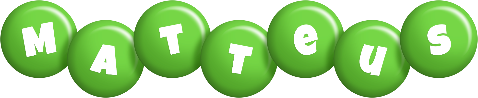 Matteus candy-green logo