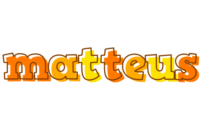 Matteus desert logo