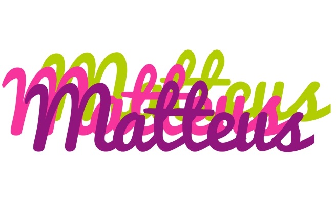 Matteus flowers logo