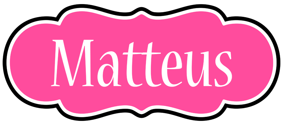 Matteus invitation logo