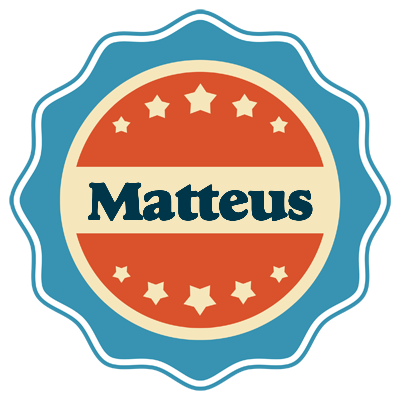 Matteus labels logo
