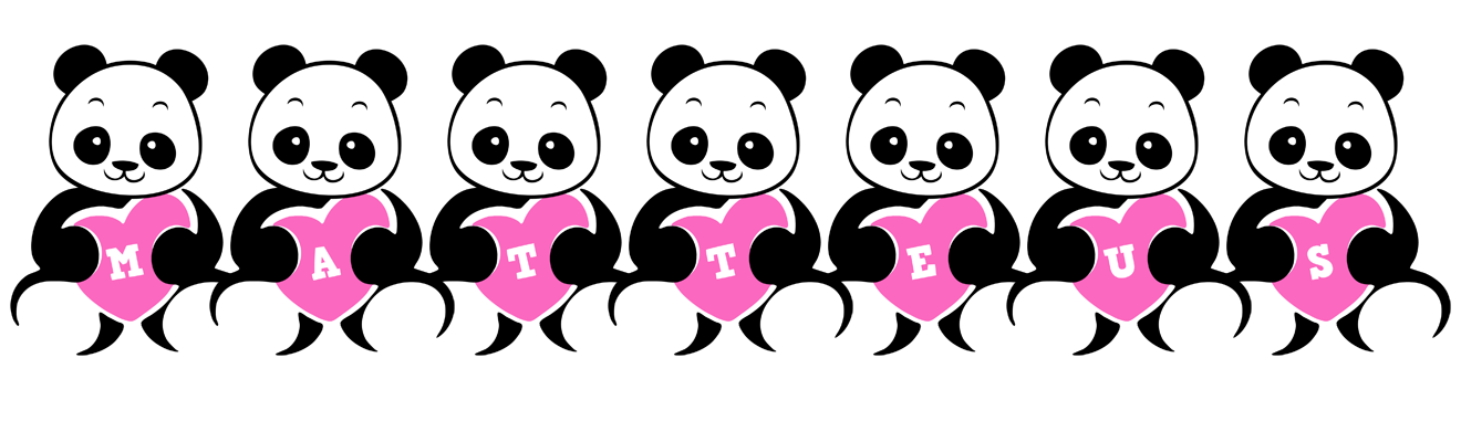 Matteus love-panda logo
