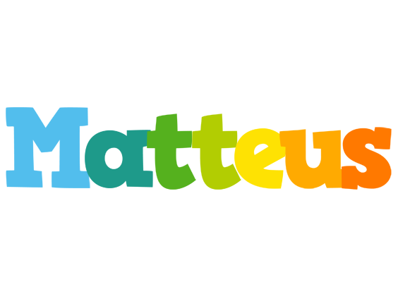 Matteus rainbows logo
