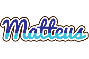 Matteus raining logo