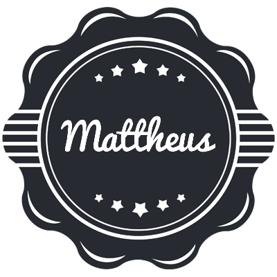 Mattheus badge logo