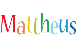 Mattheus birthday logo