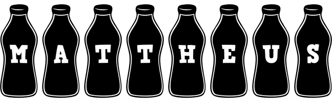 Mattheus bottle logo