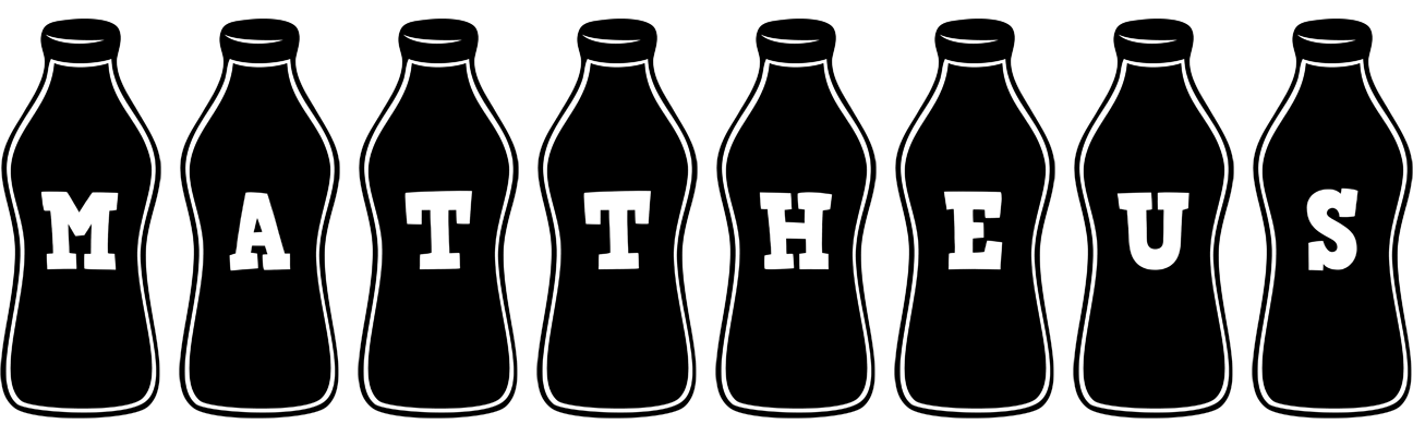 Mattheus bottle logo