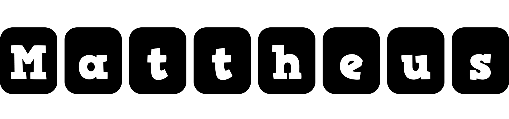 Mattheus box logo