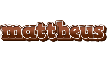 Mattheus brownie logo