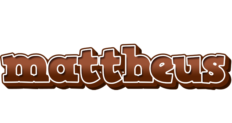 Mattheus brownie logo