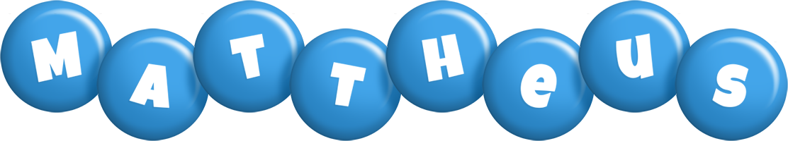 Mattheus candy-blue logo