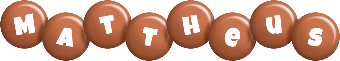 Mattheus candy-brown logo