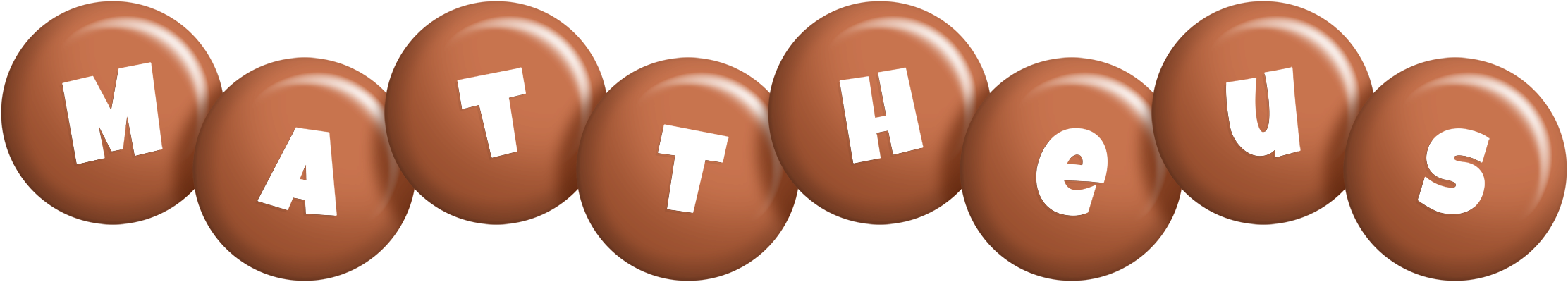 Mattheus candy-brown logo
