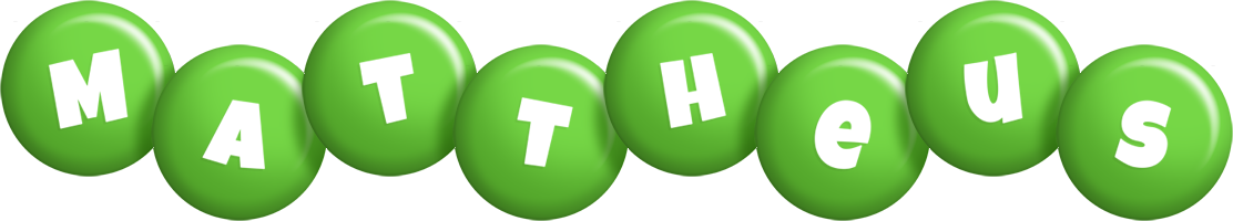 Mattheus candy-green logo