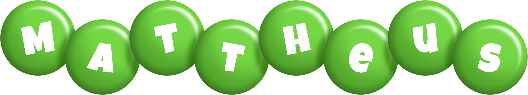 Mattheus candy-green logo