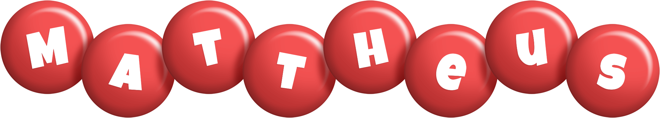Mattheus candy-red logo