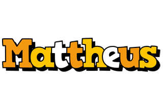 Mattheus cartoon logo