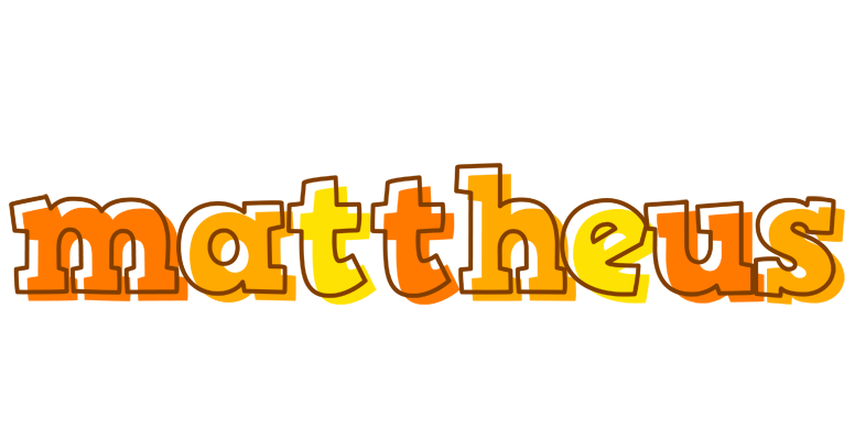 Mattheus desert logo