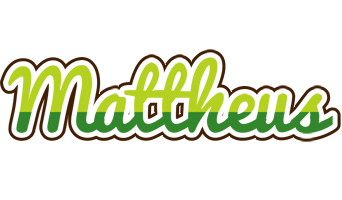 Mattheus golfing logo