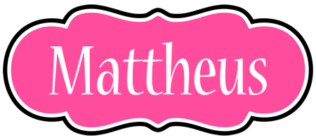 Mattheus invitation logo